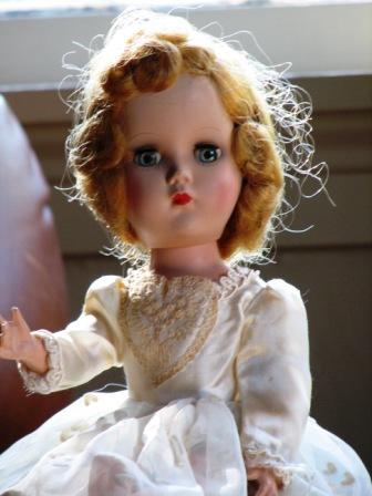 The doll from Judi's aunt.